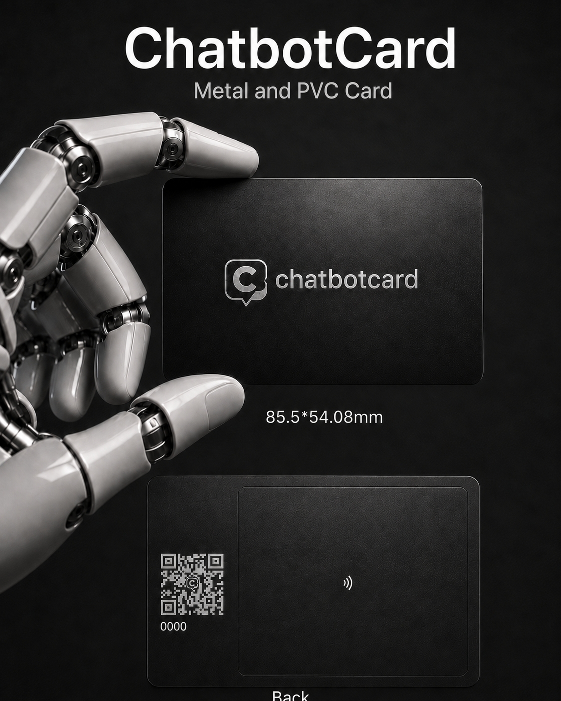 Chatbot Card Metal Card